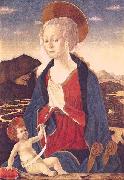 Alesso Baldovinetti Madonna and Child oil painting artist